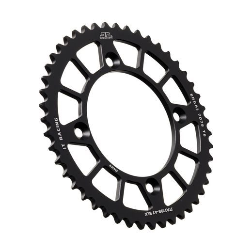 Aluminijasti zadnji verižnik (zobnik) JT JTA 1798-47BLK 47)T, nt((420 Črn