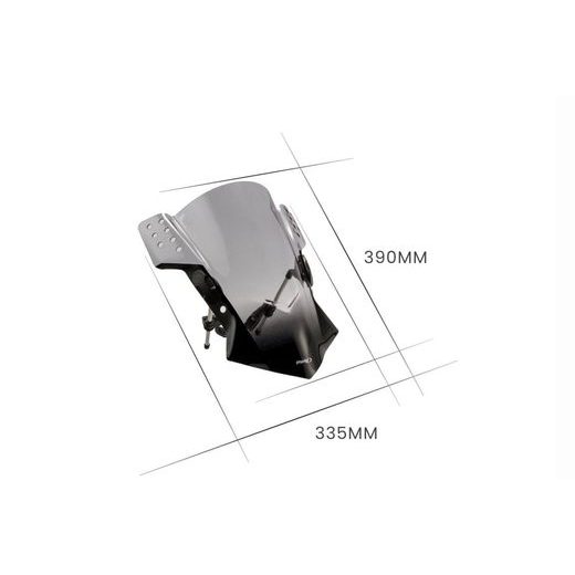 Windshield PUIG RAFALE 5881C carbon look