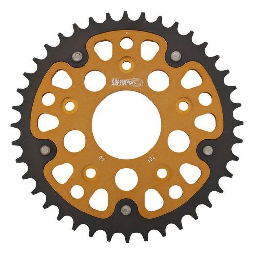 Zadnji verižnik (zobnik) SUPERSPROX STEALTH RST-701:40-GLD zlata