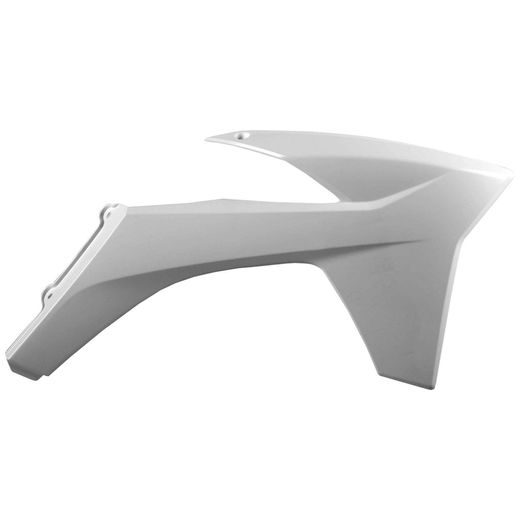 Radiator scoops POLISPORT 8428600001 (par) bela