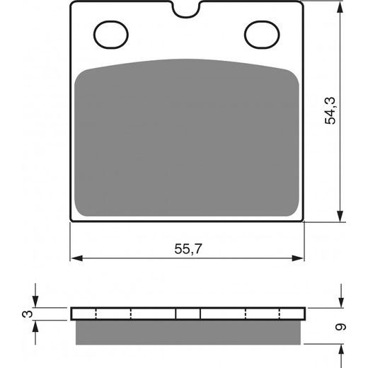 Zavorne obloge GOLDFREN 081 S33 STREET FRONT
