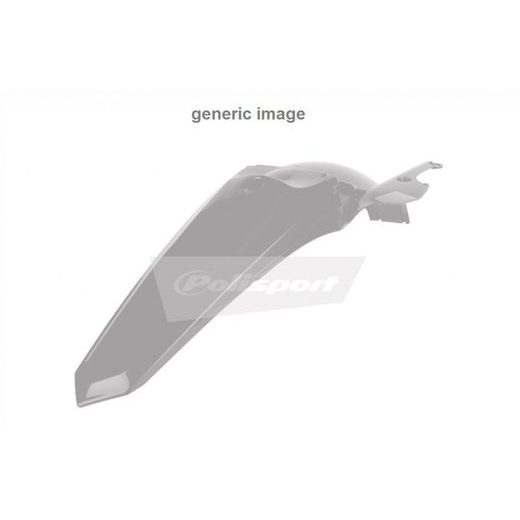 Rear Fender POLISPORT 8574900004 Rumena