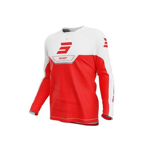 Jersey SHOT DRAW KID DAYTONA A05-12D-BK4-02 rdeč 06/07
