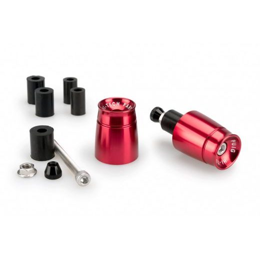 Bar ends PUIG SPORT 21011R rdeč UNIVERSAL M6 13-18mm.