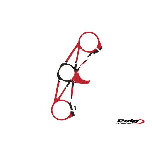 Yoke protector PUIG RADIKAL 3478R rdeč