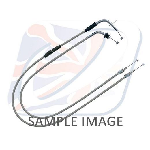Throttle cables (pair) Venhill S01-4-111-GY featherlight siva