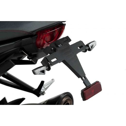 Adjustable license support PUIG 9786N črna