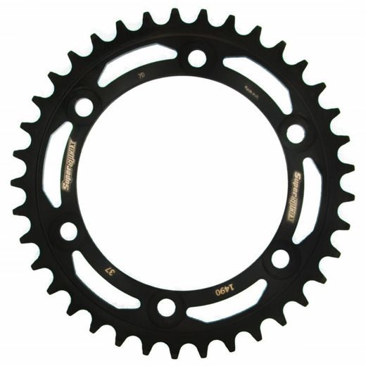 Zadnji verižnik (zobnik) SUPERSPROX RFE-1490:37-BLK črna 37T, 520
