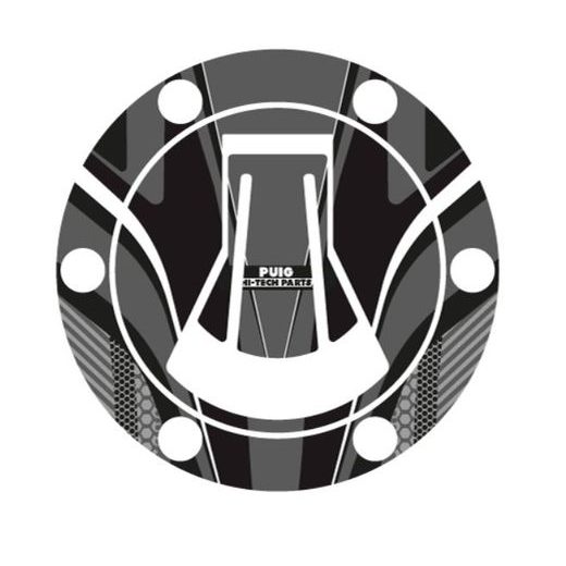 Fuel cap cover PUIG RADIKAL 20614U siva