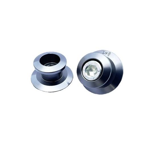 Aluminium bobbins LV8 DIAVOL E201/06100T M6x1 titanium