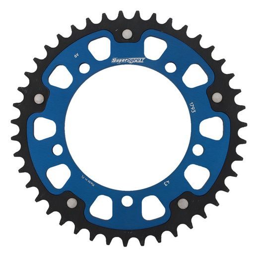 Zadnji verižnik (zobnik) SUPERSPROX STEALTH RST-1793:43-BLU moder 43T, 520