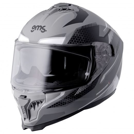Integralna čelada GMS GELERO ZG12701 matt grey-grey XS