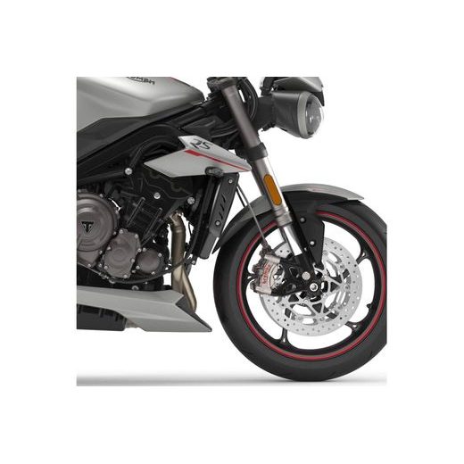 Front fender extension PUIG 3898N črna