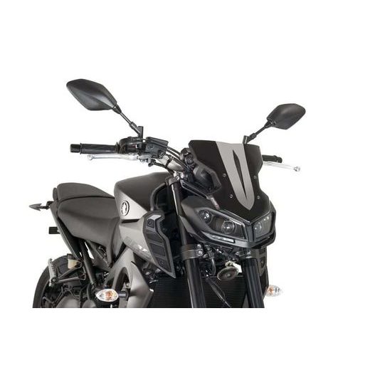 Windshield PUIG NEW GEN. SPORT 9376N črna