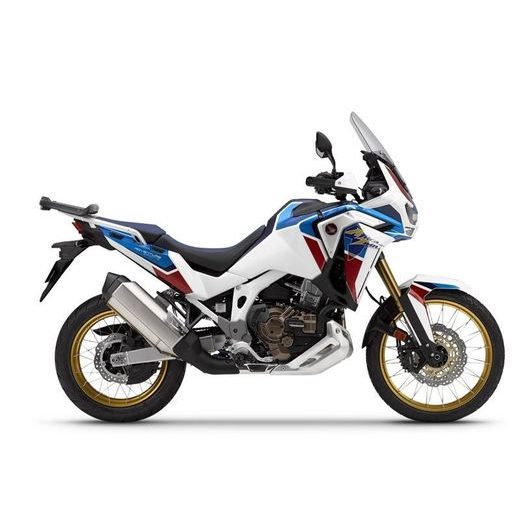 Set of SHAD TERRA TR40 adventure saddlebags and SHAD TERRA aluminium top case TR55 PURE BLACK, including mounting kit SHAD HONDA CRF 1100 L AFRICA TWIN ADVENTURE SPORT