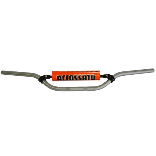 Krmilo - balanca ACCOSSATO aluminium, 22 mm srebrna