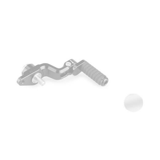 Gear shift pedal PUIG 22816P srebrna adjustable