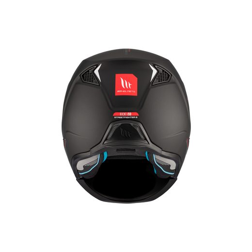 Helmet MT Helmets STREETFIGHTER SV S SOLID A1 MATT BLACK L