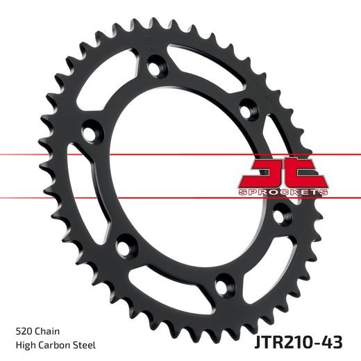 Zadnji verižnik (zobnik) JT JTR 210-43 43T, 520