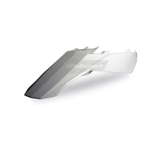 Rear fender + side panels POLISPORT 8550800004 bela