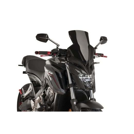 Windshield PUIG NEW GEN. SPORT 9687N črna