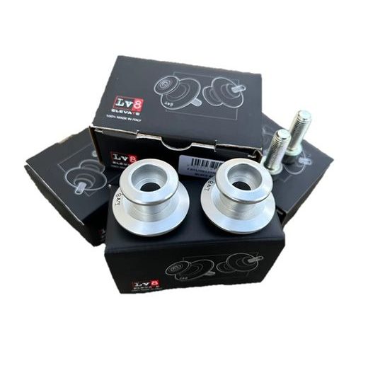 Aluminium bobbins LV8 DIAVOL E201/06100A M6x1 srebrna