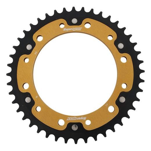 Zadnji verižnik (zobnik) SUPERSPROX STEALTH RST-6:44-GLD zlata 44T, 525