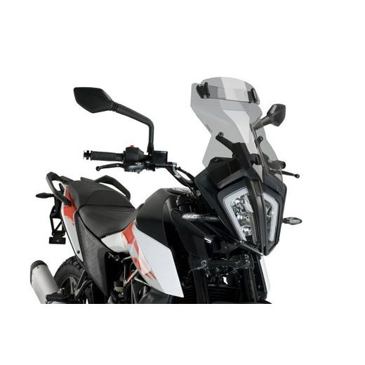Windscreen PUIG TOURING WITH VISOR 20415H smoke
