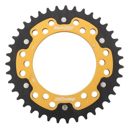 Zadnji verižnik (zobnik) SUPERSPROX STEALTH RST-486:39-GLD zlata 39T, 520
