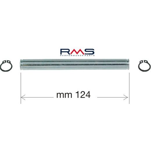 Central stand spring and pin kit RMS 121619190