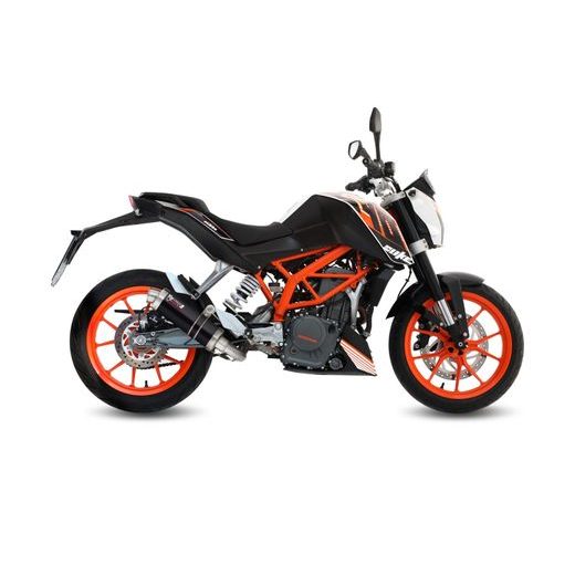Celoten izpušni sistem 1x1 MIVV GP KT.012.LXB Steel Black