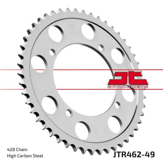 Zadnji verižnik (zobnik) JT JTR 462-49 49T, 428