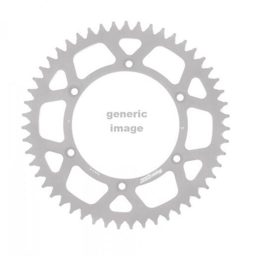 Aluminijasti zadnji verižnik (zobnik) SUPERSPROX RAL-743:45-BLK črna 45T, 520