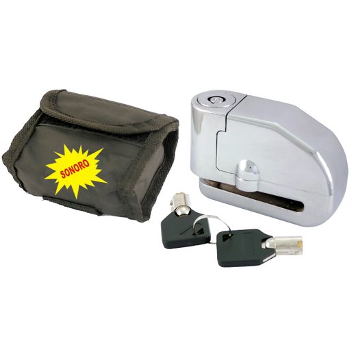 Ključavnica za zavorni disk RMS 288000650 d6mm with alarm and bag