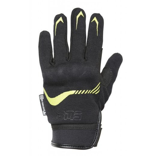 Rokavice GMS JET-CITY KIDS ZG40007 black-yellow fluo L