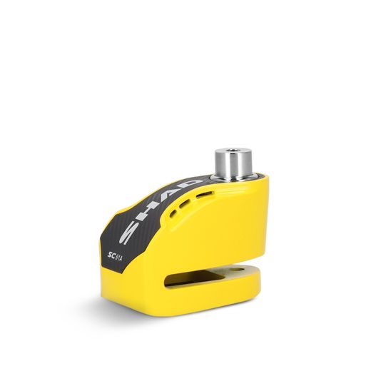 Disc lock with alarm SHAD SC61A C0S6103A yellow pin 6mm