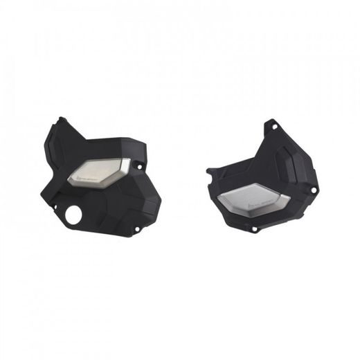 Engine covers protection kit POLISPORT 91107 črna