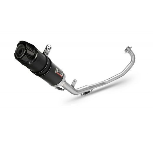 Celoten izpušni sistem 1x1 MIVV GP Y.047.L2SC Carbon with carbon cap