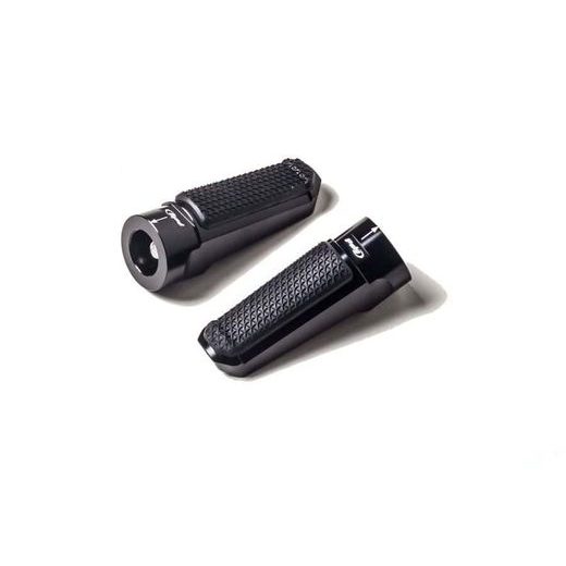 Footpegs without adapters PUIG SPORT 7318N črna with rubber