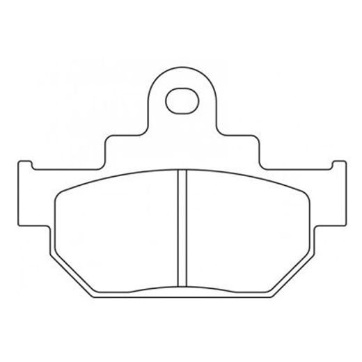 Zavorne obloge CL BRAKES 2387 MX10 (XC7)