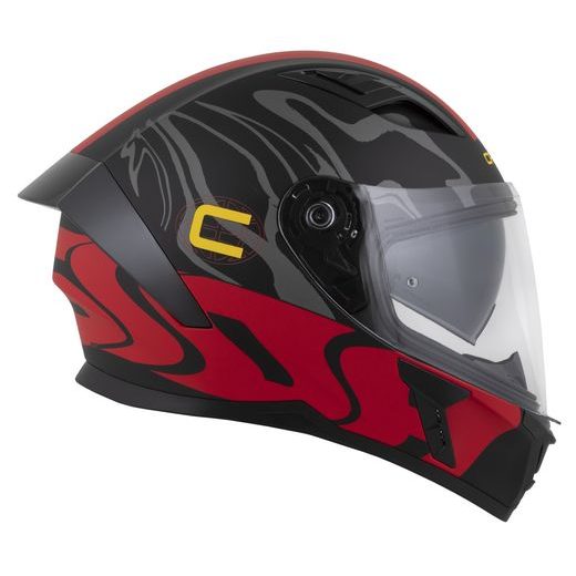 Integralna čelada CASSIDA Orbit Multivers black matt,red,gray,yellow L