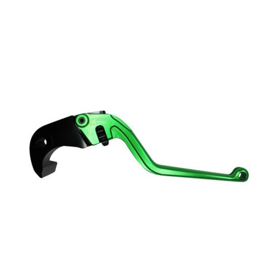 Ročica zavore ACCOSSATO EDF022 fixed CNC-worked aluminium, green