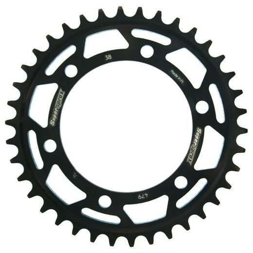 Verižni set EK - Zlat chain 530 ZVX, X-ring (X, NX, QX, XS), CHK front sprocket JT CHK rubber cushioned, CHK rear sprocket SUPERSPROX za YAMAHA XJR 1300 2007-2015