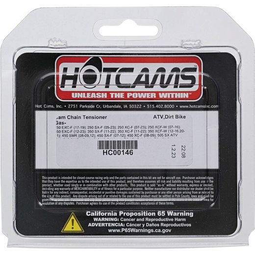 Cam chain tensioner HOT CAMS HC00146 manual
