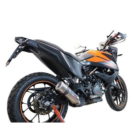 Slip-on exhaust GPR M3 E5.KT.99.1.M3.INOX Brushed Stainless steel