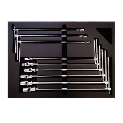 T-handle swivel hexagonal socket set LV8 EUT-FK-C8