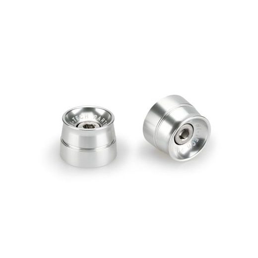 Bar ends PUIG SPEED 21013P srebrna
