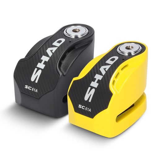 Disc lock with alarm SHAD SC61A C0S6100A črna pin 6mm