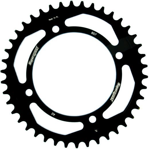 Zadnji verižnik (zobnik) SUPERSPROX RFE-857:42-BLK črna 42T, 520