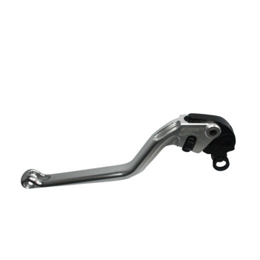 Clutch Lever ACCOSSATO ESM069 fixed CNC-worked aluminium, silver
